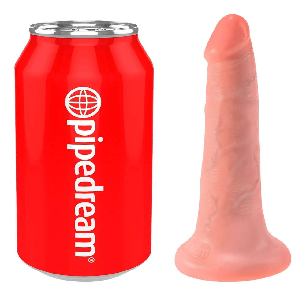 Realistische dildo met zuigvoet 14 cm
