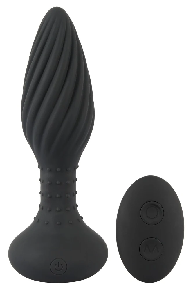 ANOS vibro anaalplug met afstandsbediening