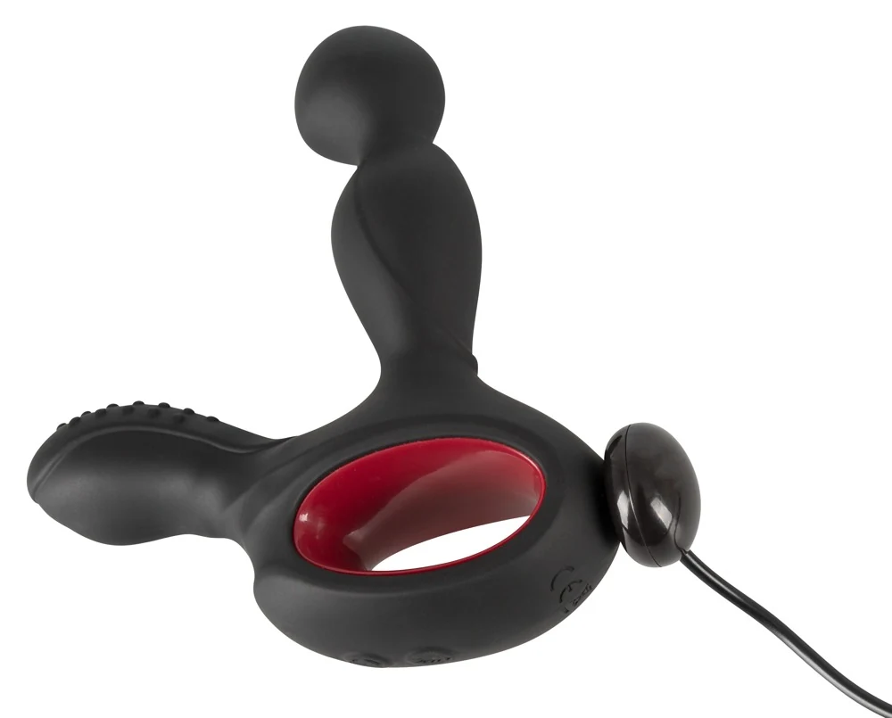 Oplaadbare prostaat vibrator met warmte en afstandsbediening