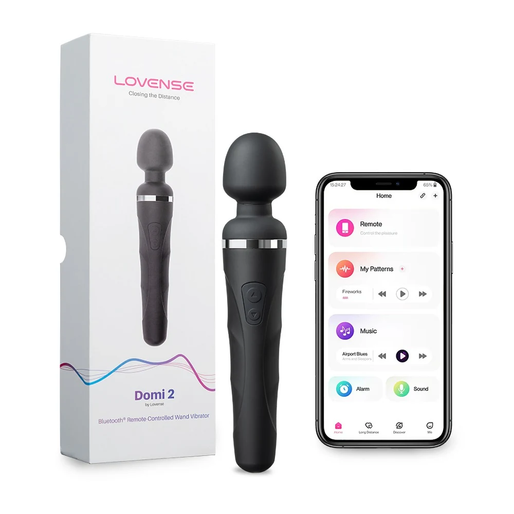 Lovense Domi 2 app bestuurbare wand vibrator