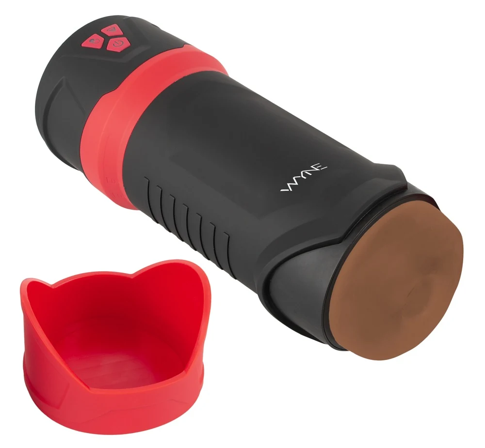 WYNE masturbator met zuigfunctie en vibratie