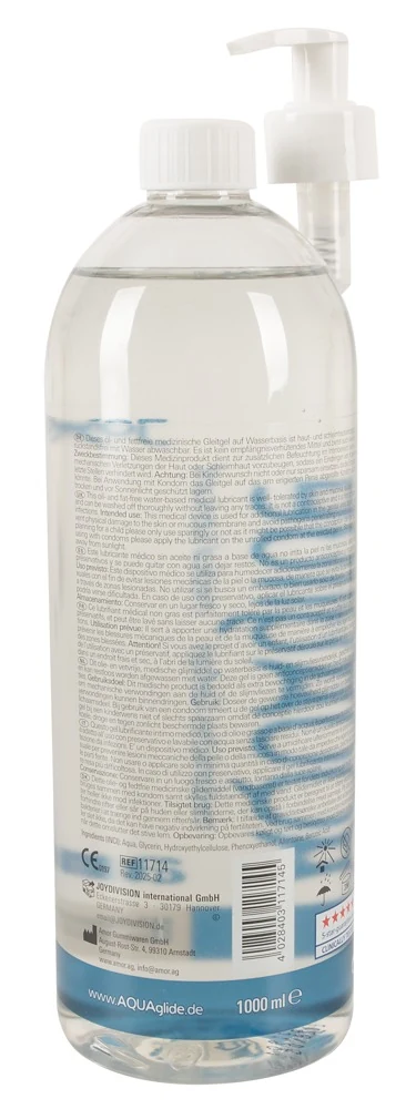 AQUAglide Anaal Glijmiddel 1000 ml