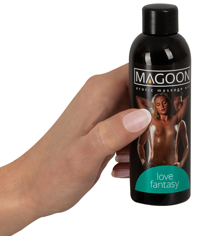 Erotische massageolie met romantische geur