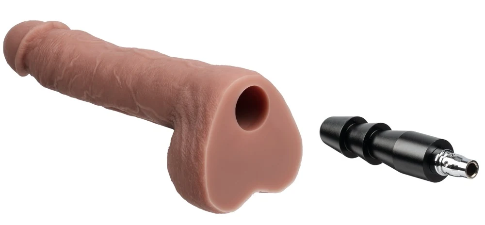 Vac-U-Lock dildo siliconen 16 cm