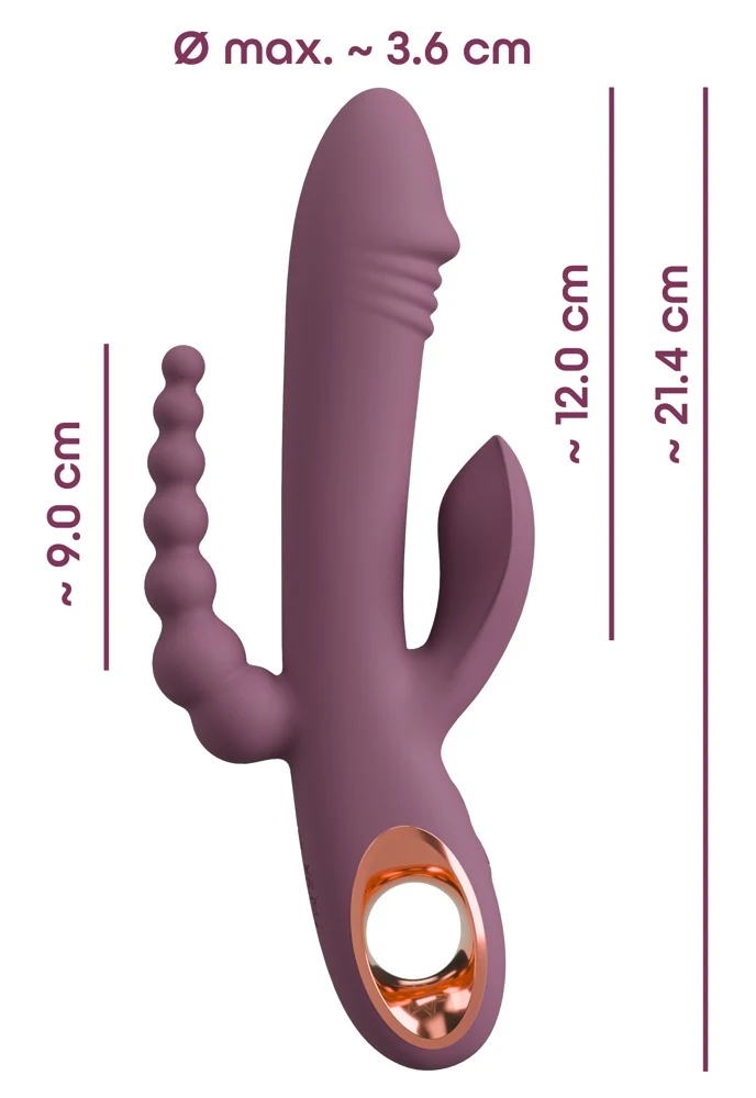 You2Toys Slim Triple Plum vibrator