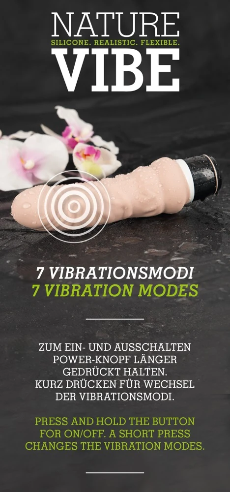 Nature Vibe vibrator met realistische vorm