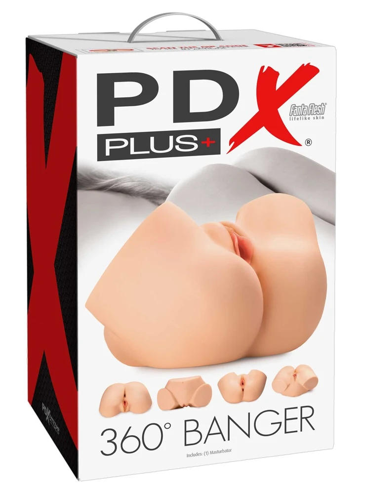 PDX Plus 360° Banger torso masturbator