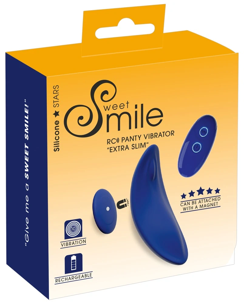 Sweet Smile inlegkruisjesvibrator met afstandsbediening