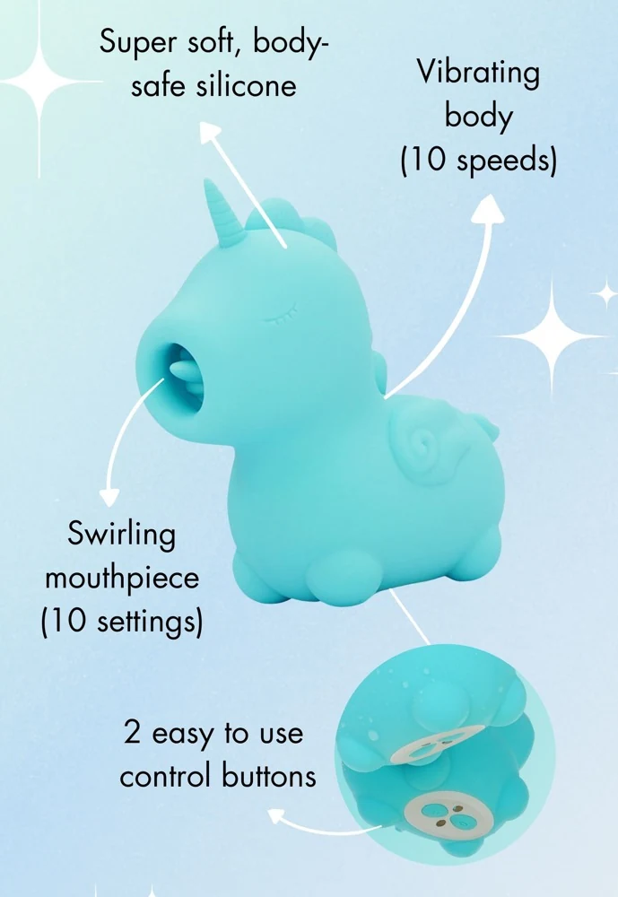 Unihorn Mount'n Peak lay-on vibrator