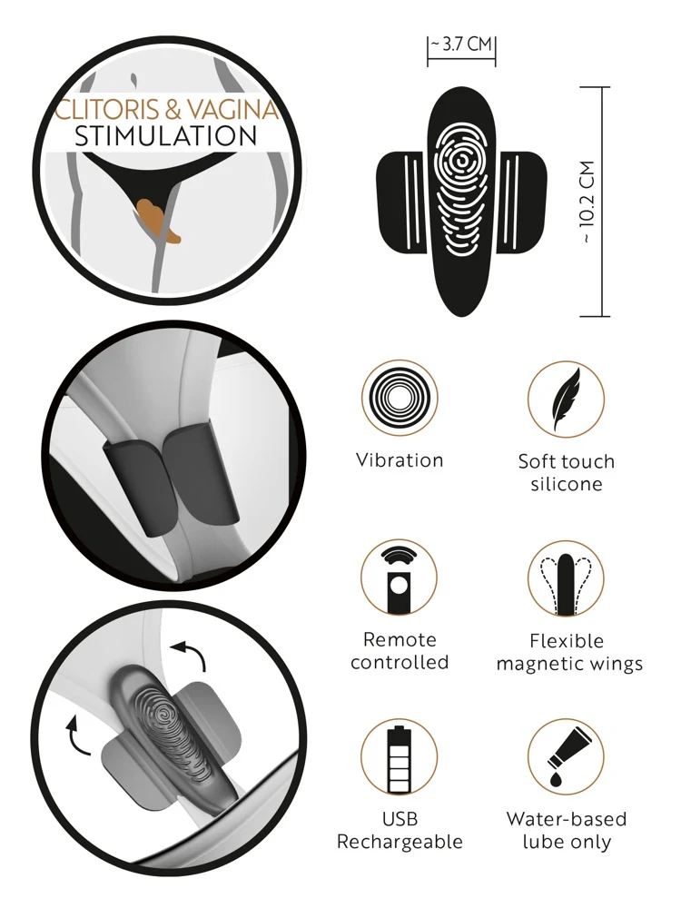 GoGasm pantyvibrator met afstandsbediening