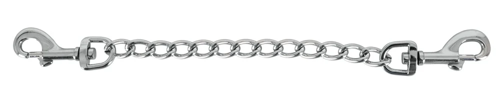 ZADO metalen ketting met karabijnhaken 50 cm
