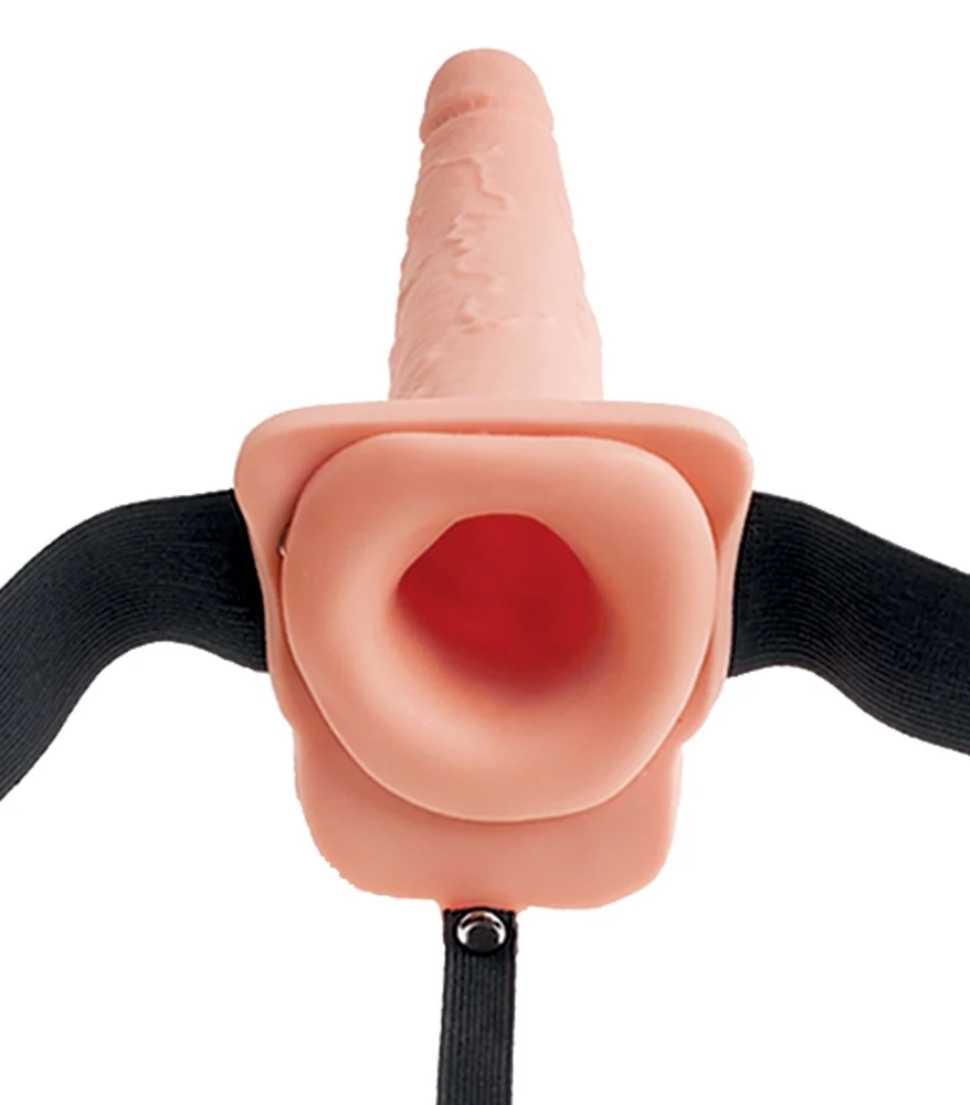 Fetish Fantasy holle strap-on met squirting functie 7,5 inch