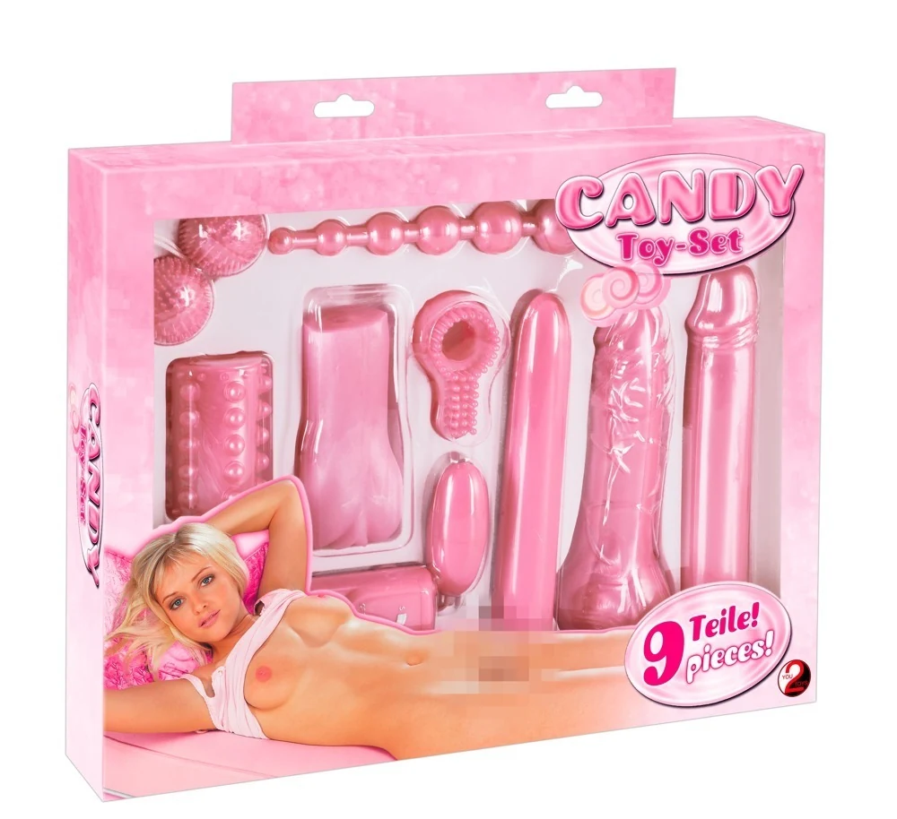 9-delige liefdesset roze