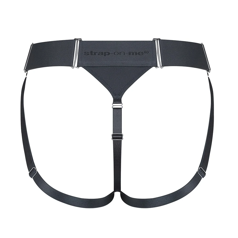 Strap-on-me lingerie harnas grijs