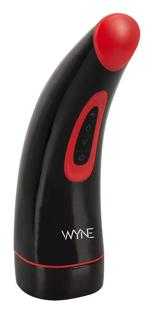 WYNE masturbator met vibratie, zuigfunctie en warmte