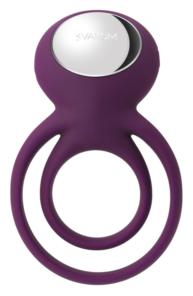 Oplaadbare vibro penisring met clitorisstimulator