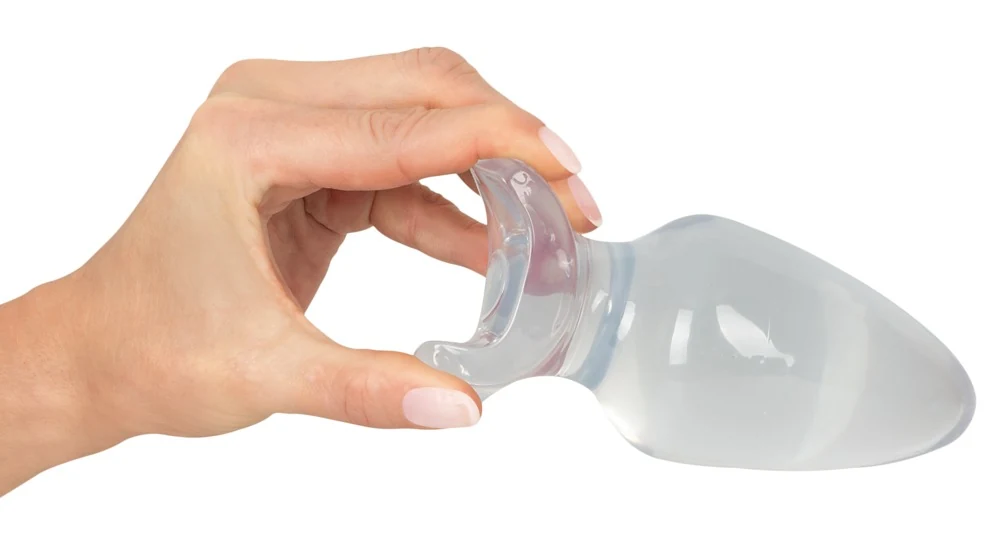 Crystal Clear Big Plug transparante anaalplug