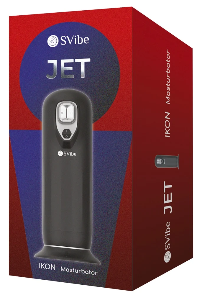 SVibe IKON JET automatische masturbator met warmte