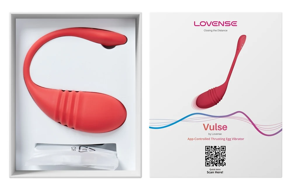 Lovense Vulse vibro-bullet met stuwfunctie