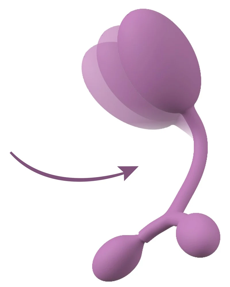 Vaginale trainer met stuitergewichten