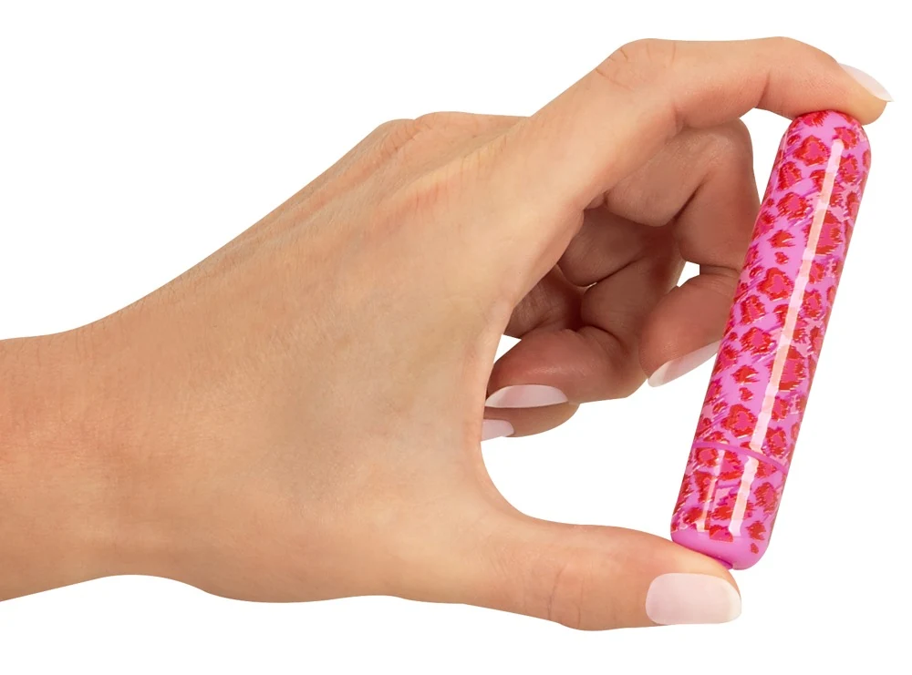 beau cœur LEO minivibrator roze luipaard