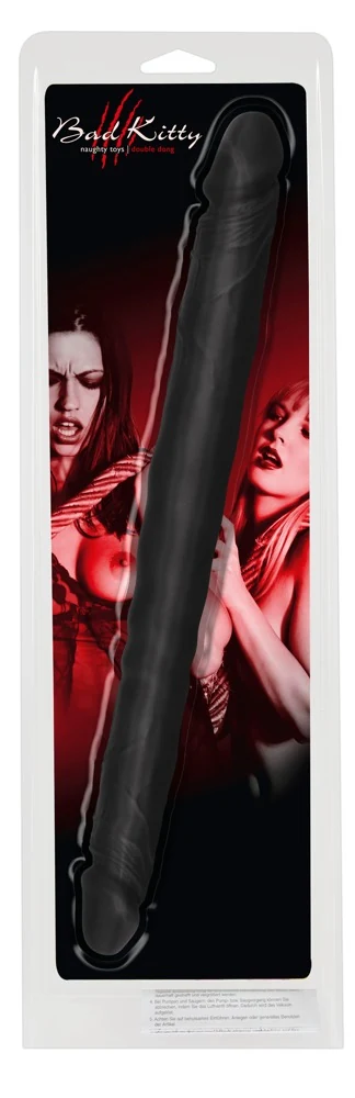 Dubbele dildo van siliconen 40 cm