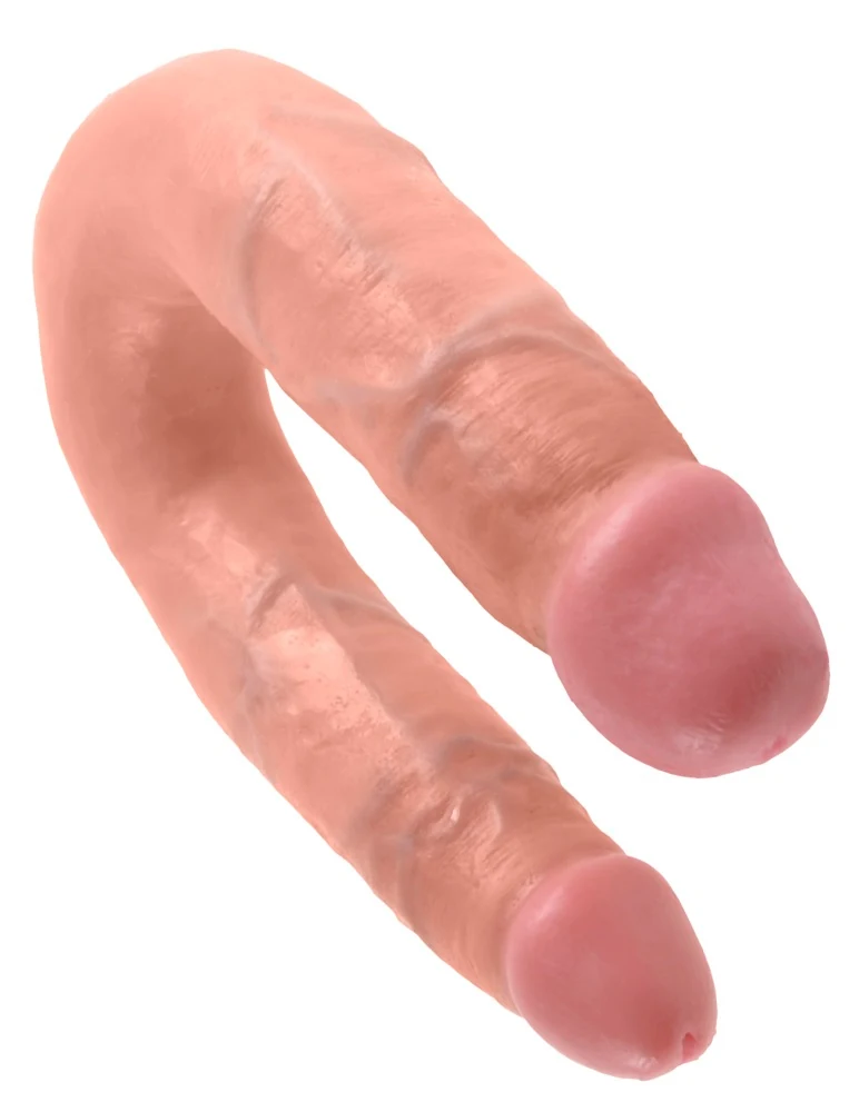 Dubbele dildo met flexibele schacht