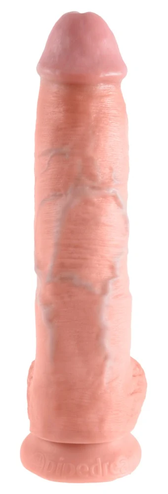 Realistische dildo met zuigvoet 25,4 cm