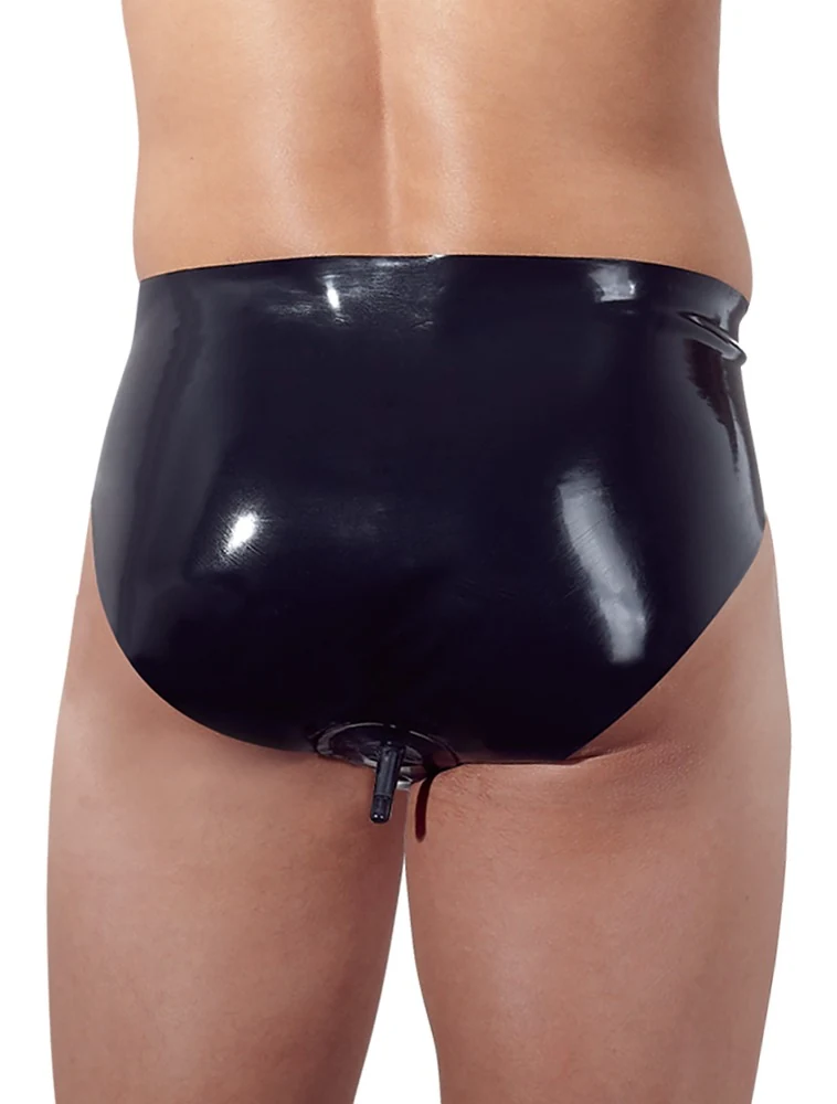Opblaasbare slip met anaalplug