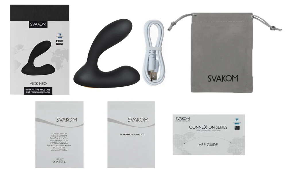 Interactieve anaal vibrator voor P-spot en G-spot