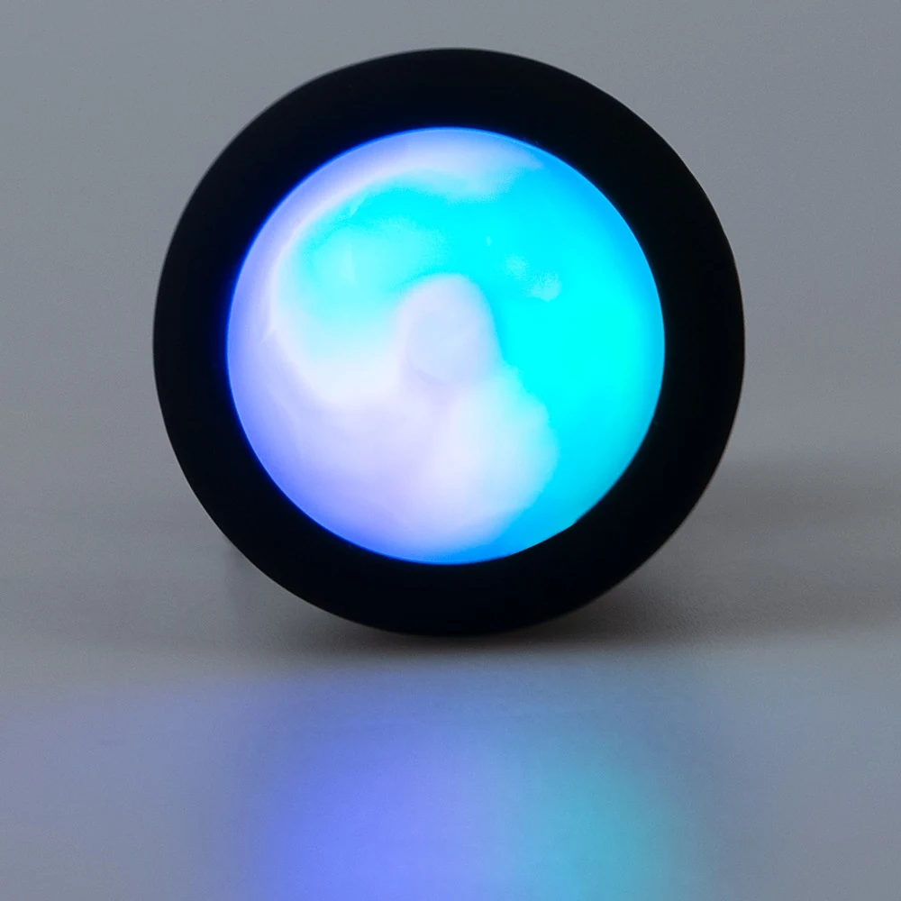 ANOS RC Flashing Butt Plug met Vibratie