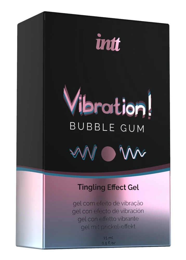 intt Tintelende Effect Gel Vibration Bubble Gum 15 ml
