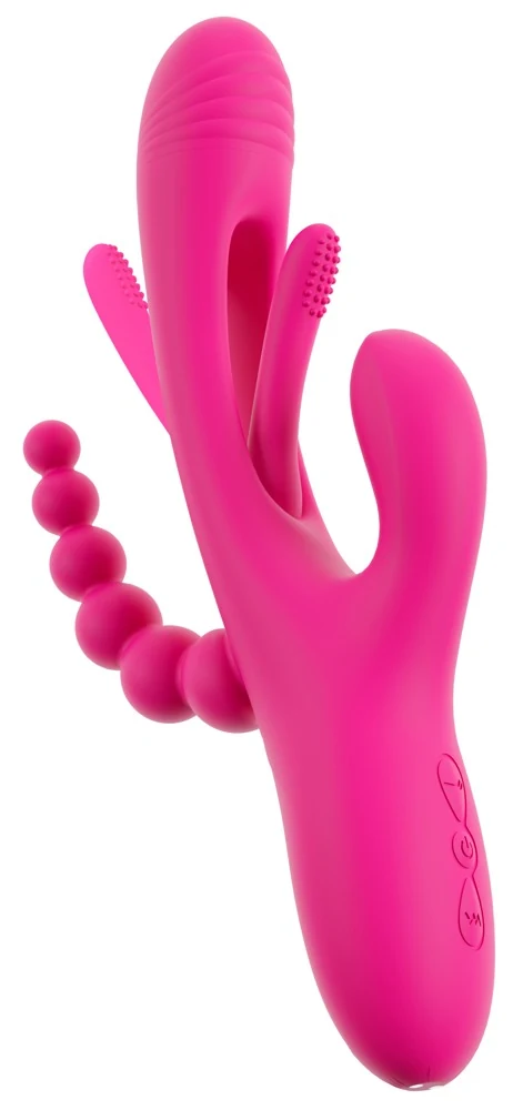 Sweet Smile Triple Vibe met Flicking Tongue