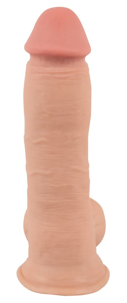 Nature Skin dildo met zuignap 19,9 cm