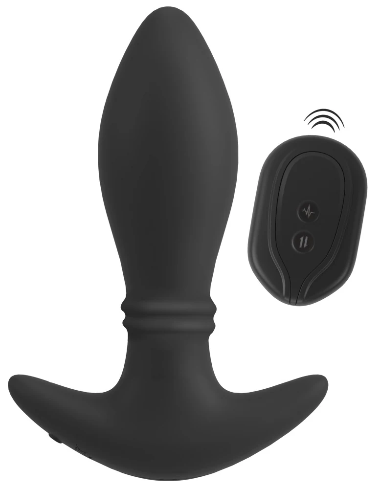ANOS RC Moving Rings vibro anale plug