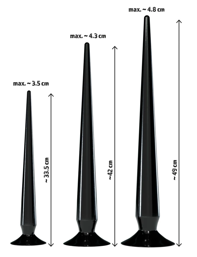 Super Lange Flexibele Butt Plug Set