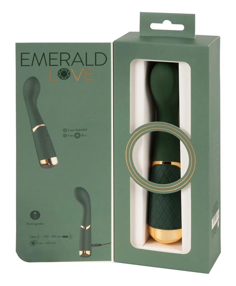 Emerald Love Luxueuze G-spot massager