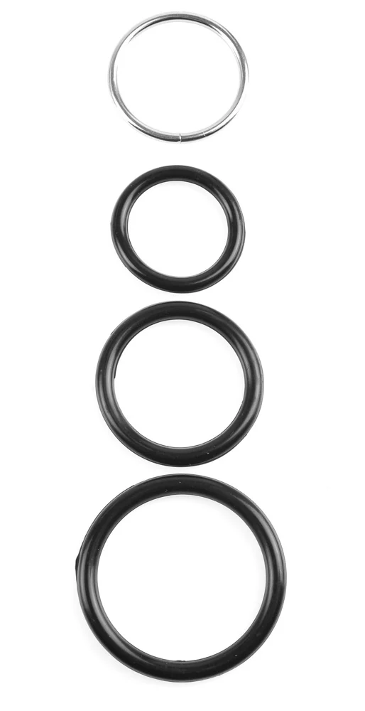 Verstelbaar strap-on harnas met ringen