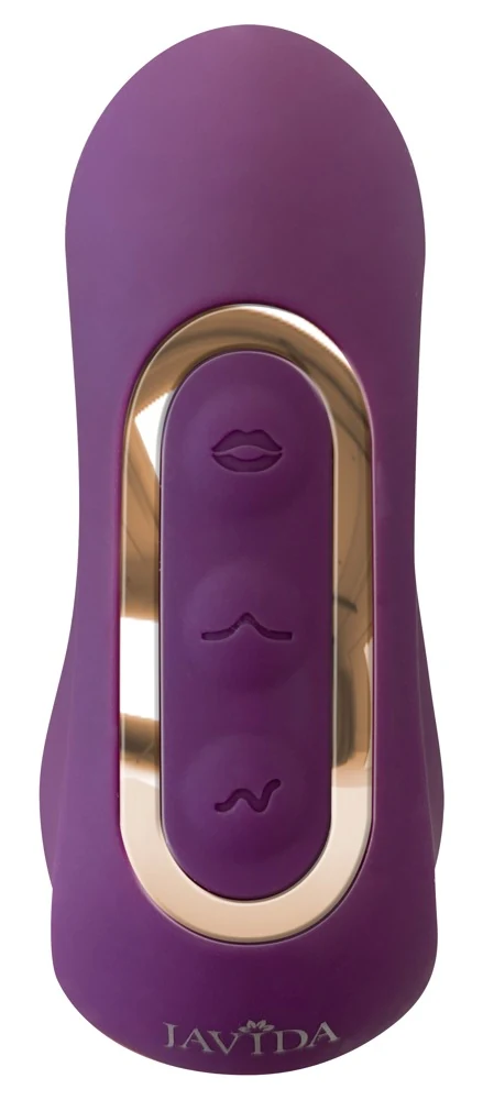 Javida 4-functie vibrator met clitorisstimulator
