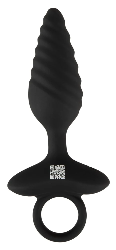 ANOS Flexible Butt Plug Twisted Design met Vibraties