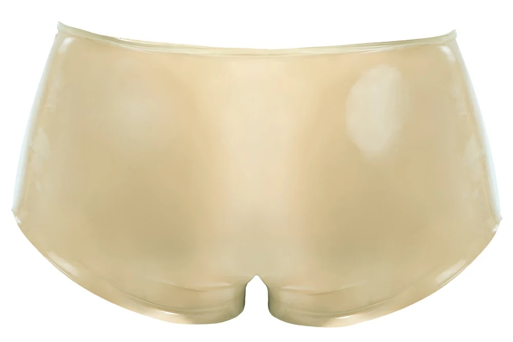 Latex broek met gevormd omhulsel
