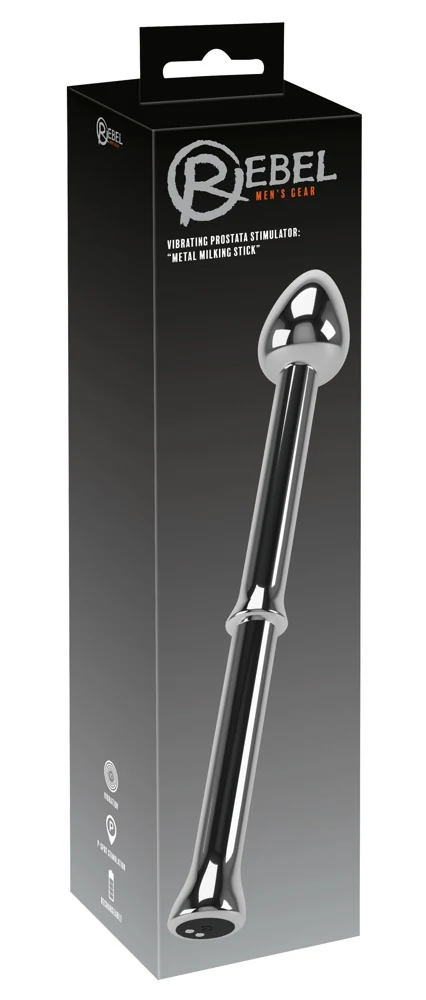 Rebel Metal Milking Stick prostaatstimulator