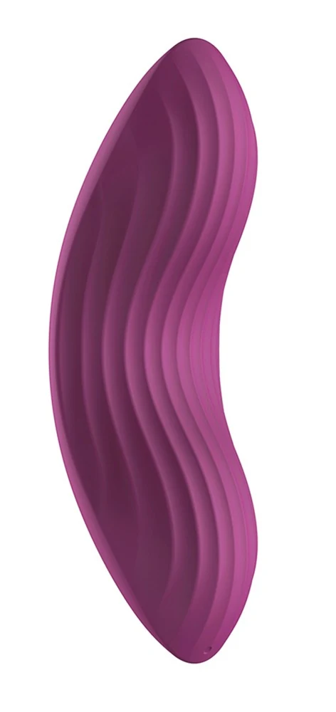 App-gestuurde lay-on vibrator met kanten slip