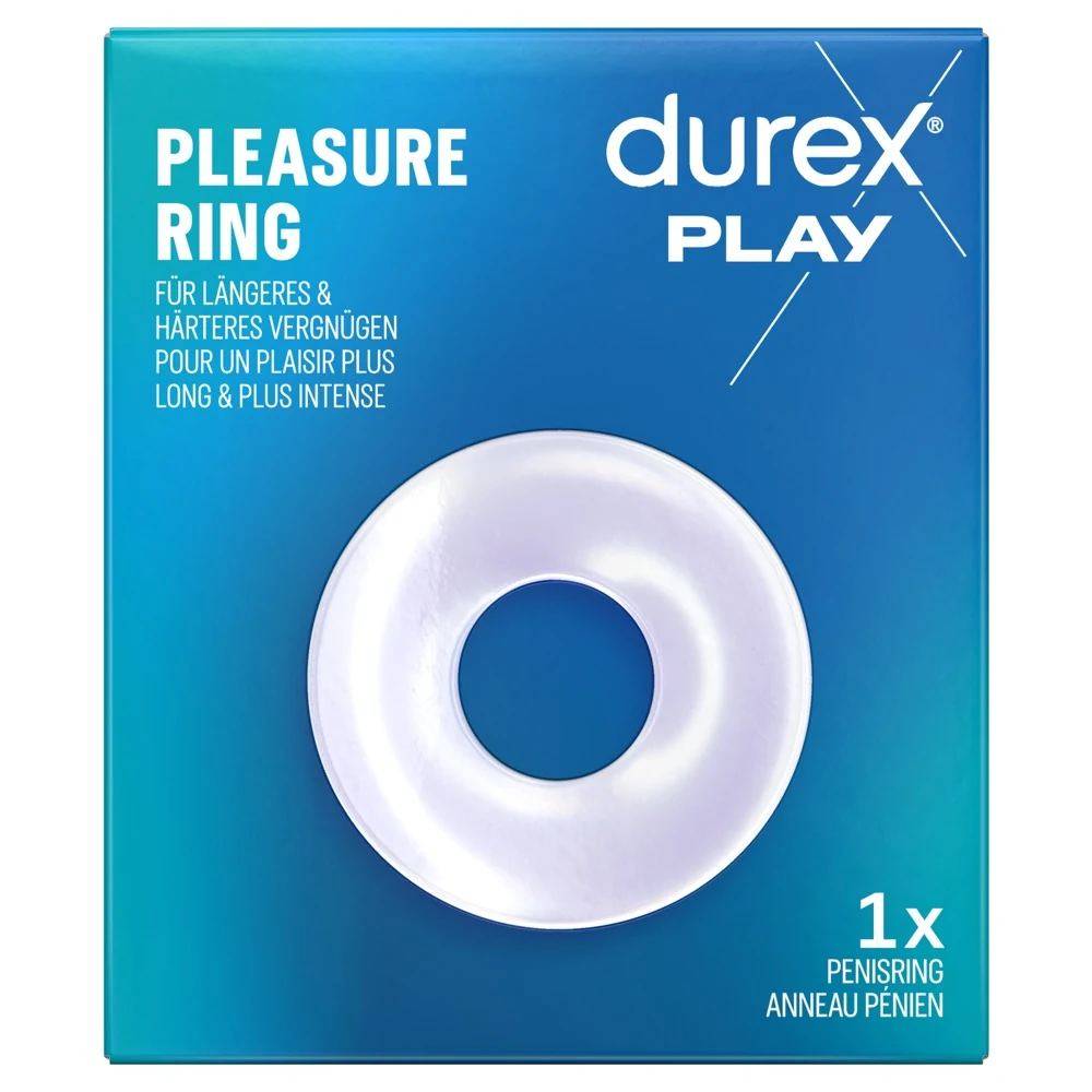 Transparant witte siliconen penisring 1,6 cm