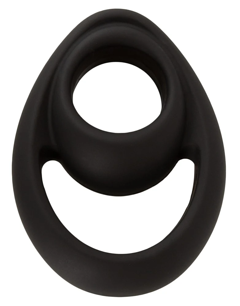 Erecto cock- en ballring van siliconen