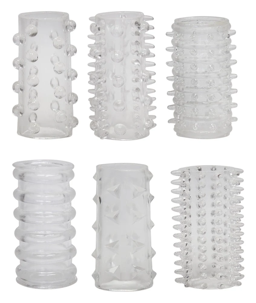 Magic Sex cockringen set 6 stuks transparant