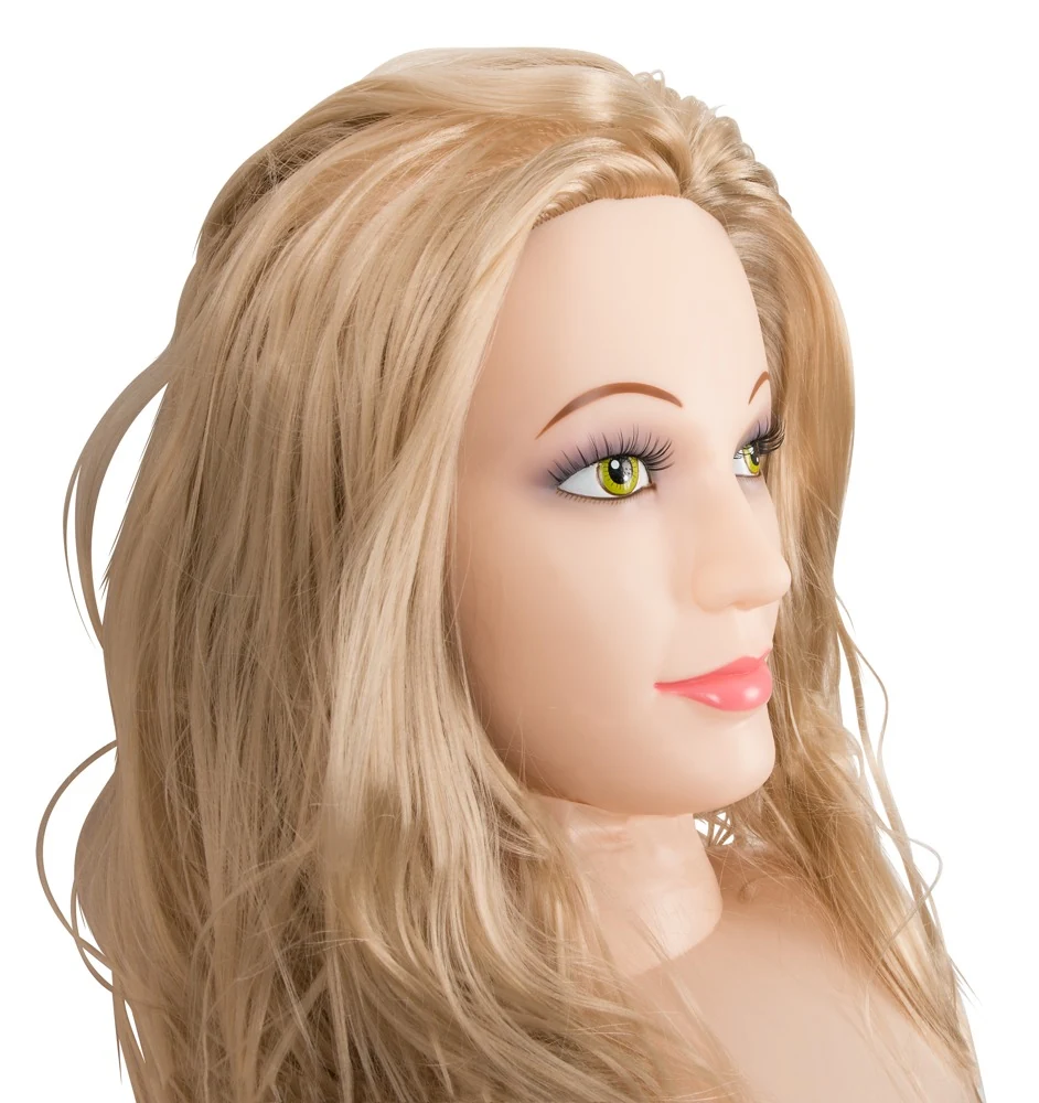 Opblaasbare liefdespop met vibrobullet 170 cm