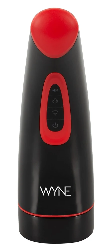 WYNE masturbator met vibratie, zuigfunctie en warmte