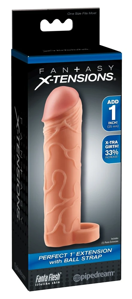 Penisschede met verlenging 2,5 cm