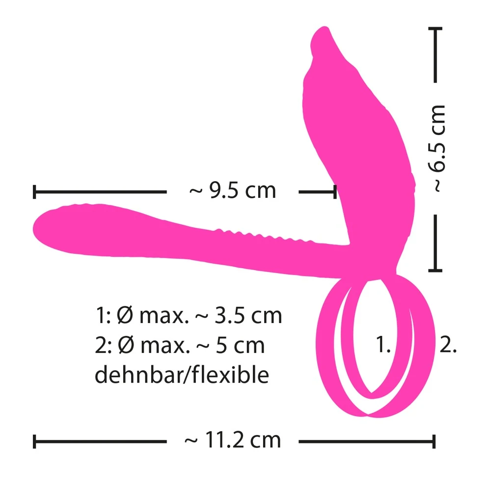 RC Couple's Vibrator 2 met afstandsbediening